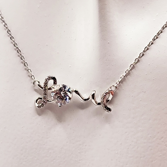 LOVE Always Script Pendant - Picture 3 of 8